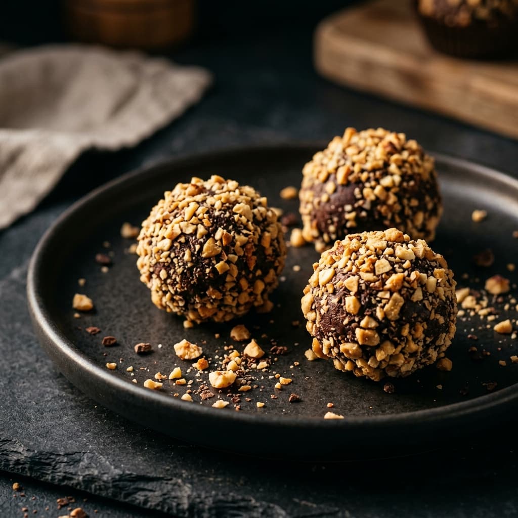 Chocolate Hazelnut Vegan Bombs