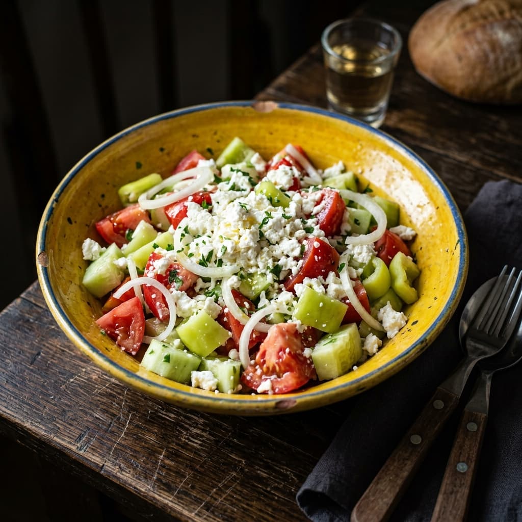 Creamy Sopska Salad