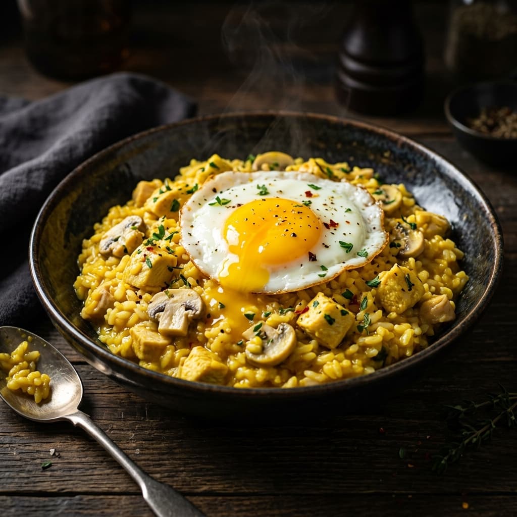 Golden Chicken "Risotto"