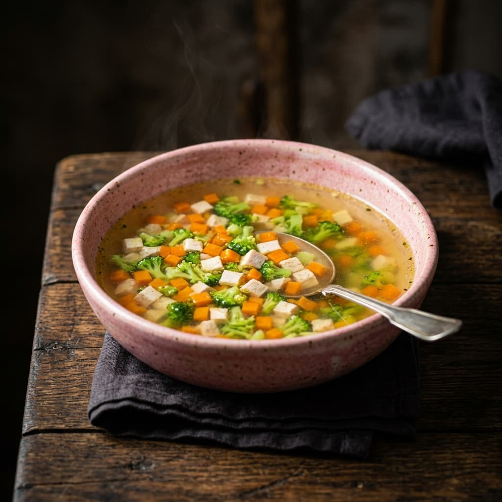 High-Protein Chicken Soup