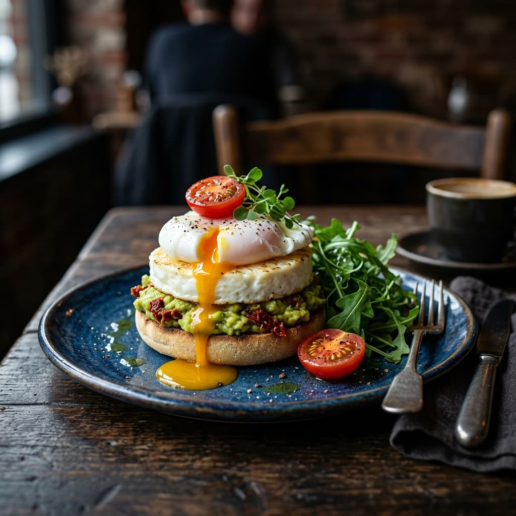 Eggs Benedict Tower