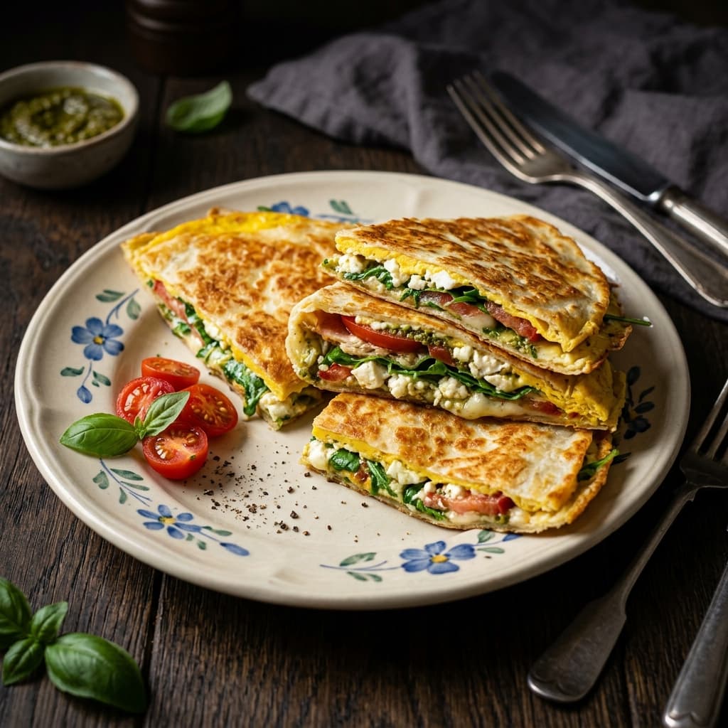 Caprese Melt Quesadilla