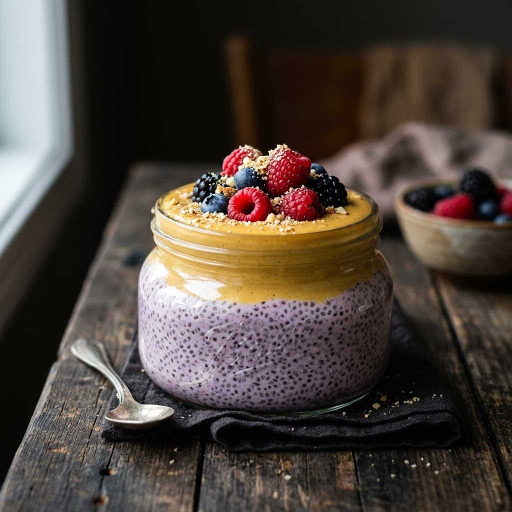 Chia & Peanut Butter Parfait