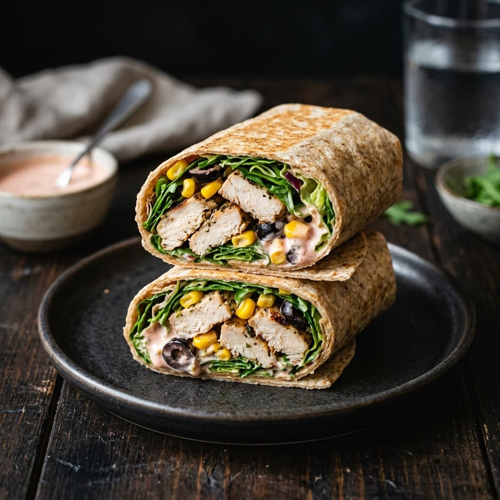 Lean Chicken Wrap
