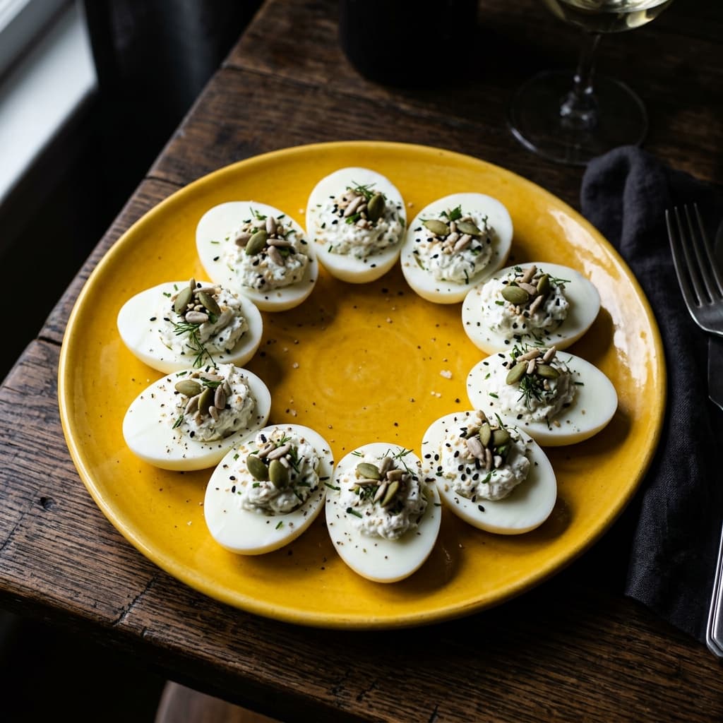 Deviled Protein Eggs