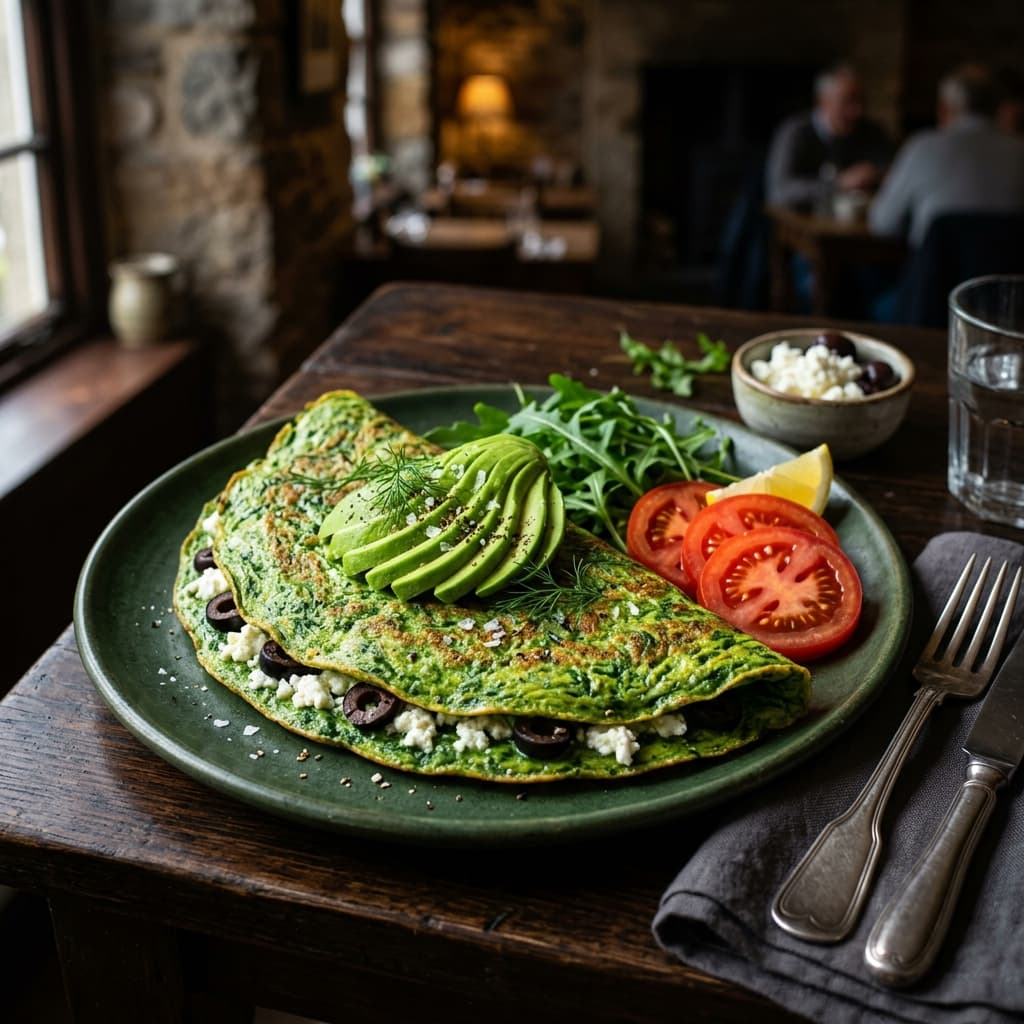 Garden Green Omelette