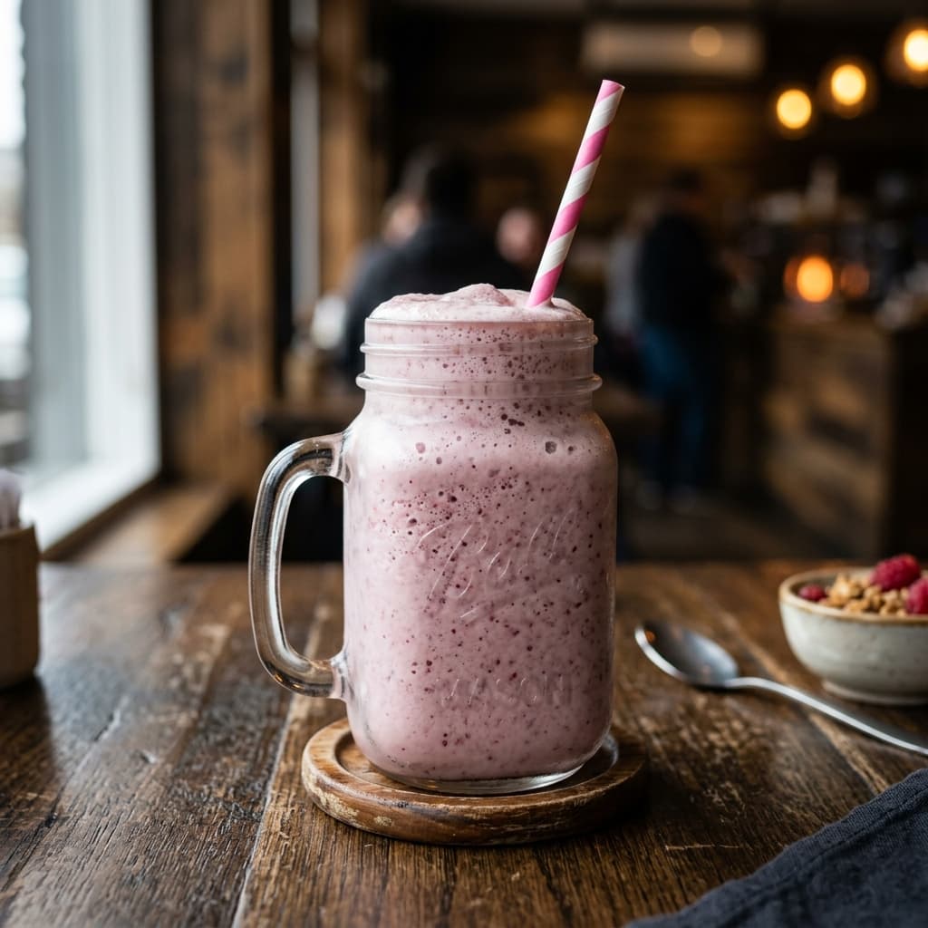 Peanut Butter & Jam Shake