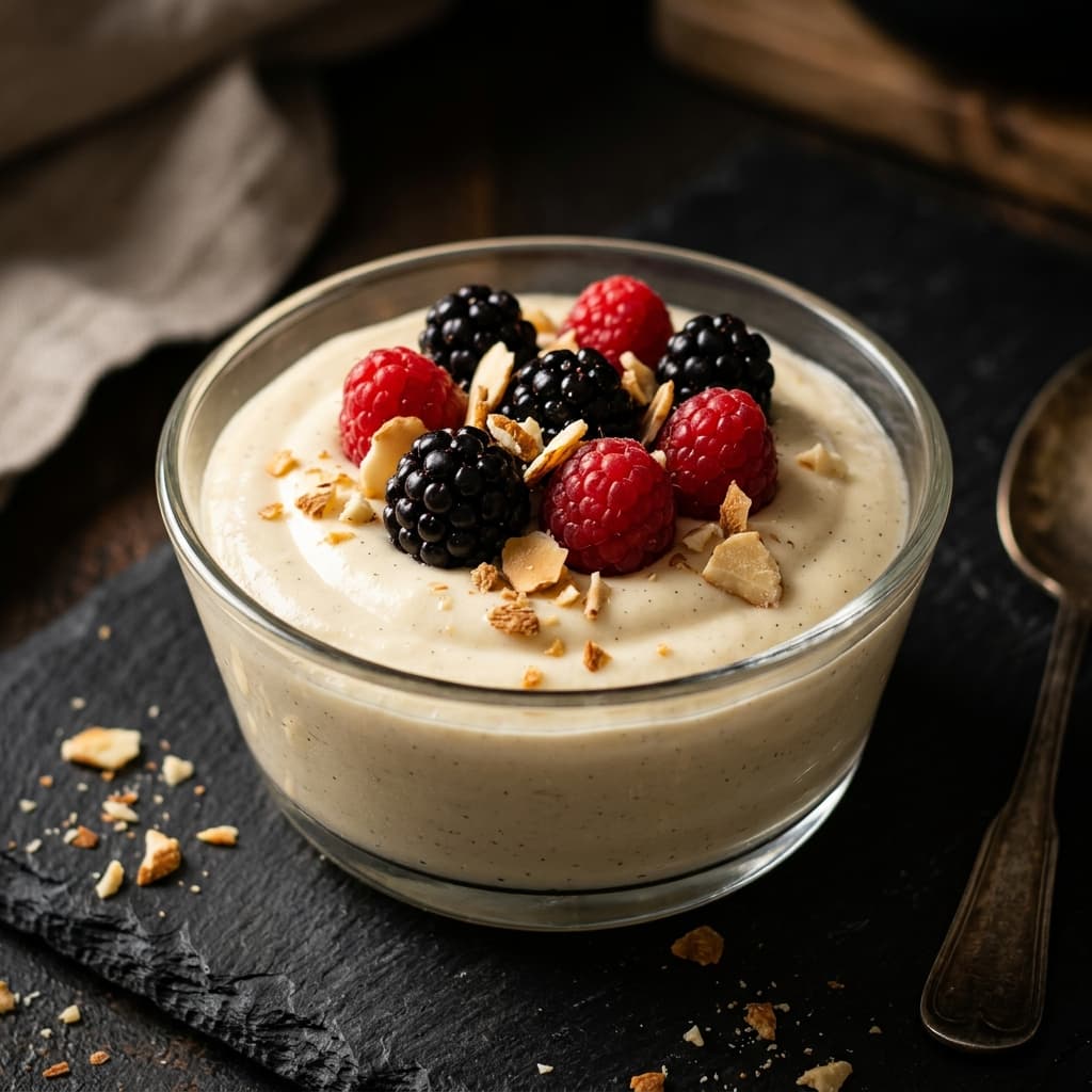 Protein Almond Pudding