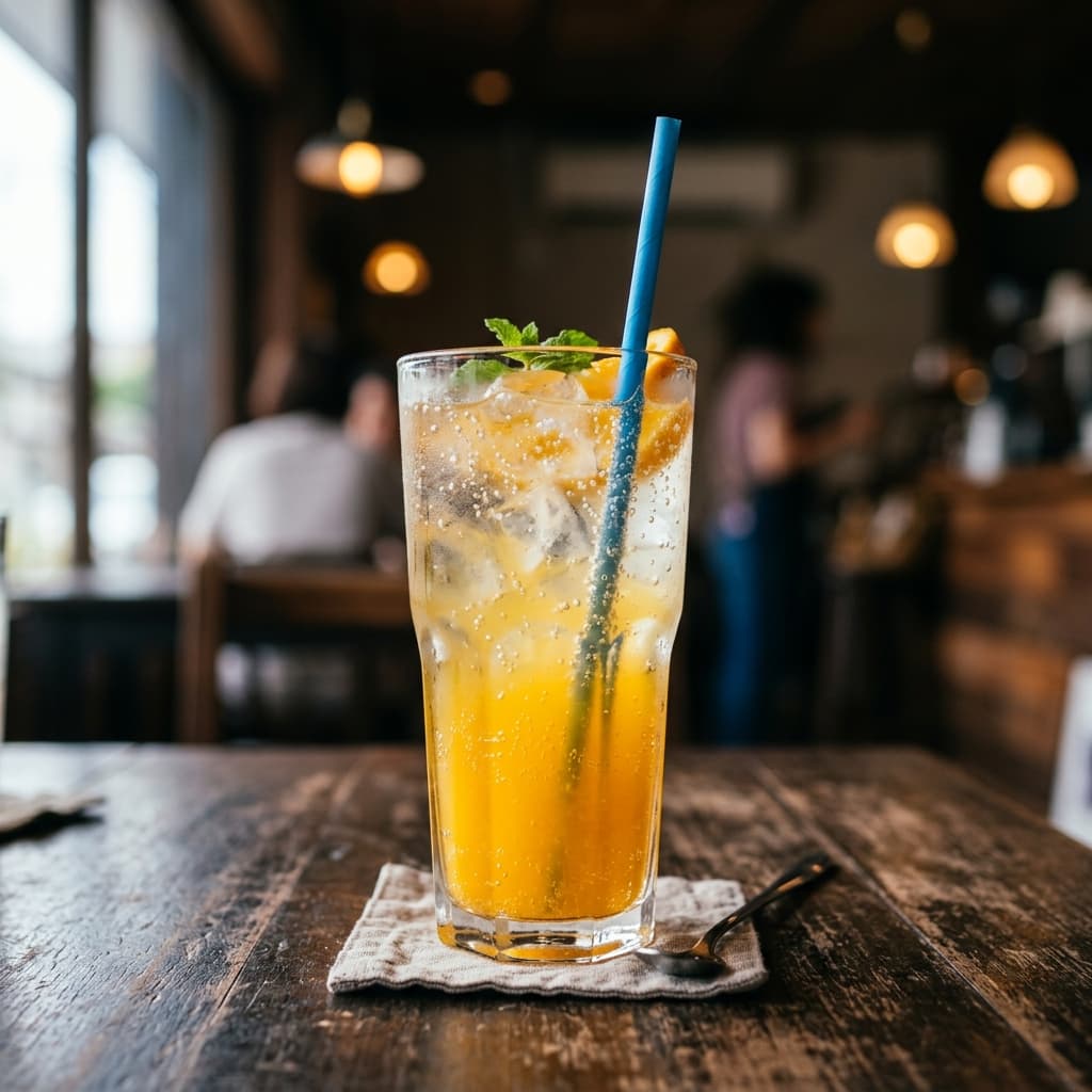 Golden Orange Fizz