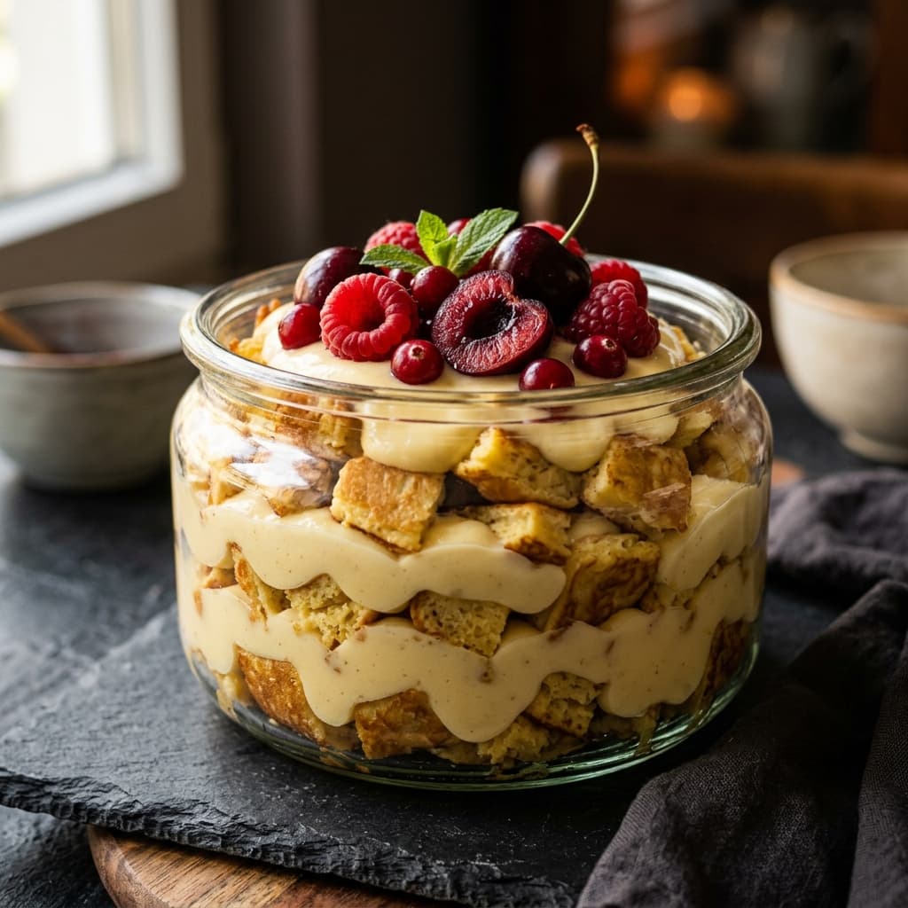 Chopped Vanilla Pancake Jar