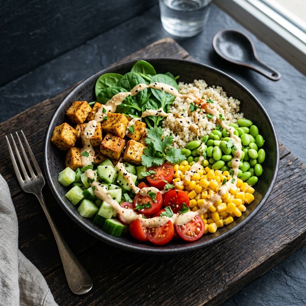 High-Protein Vegan Power Bowl