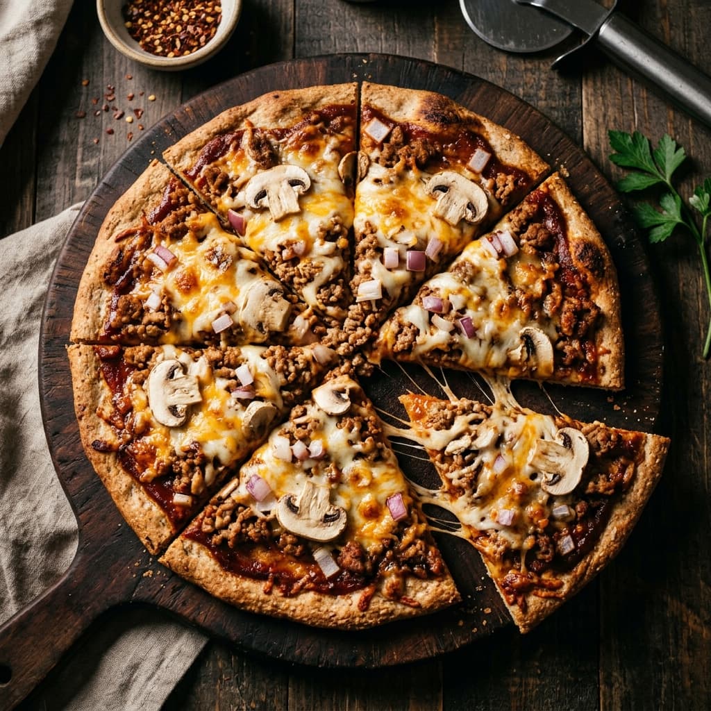 BBQ Muscle Pizza